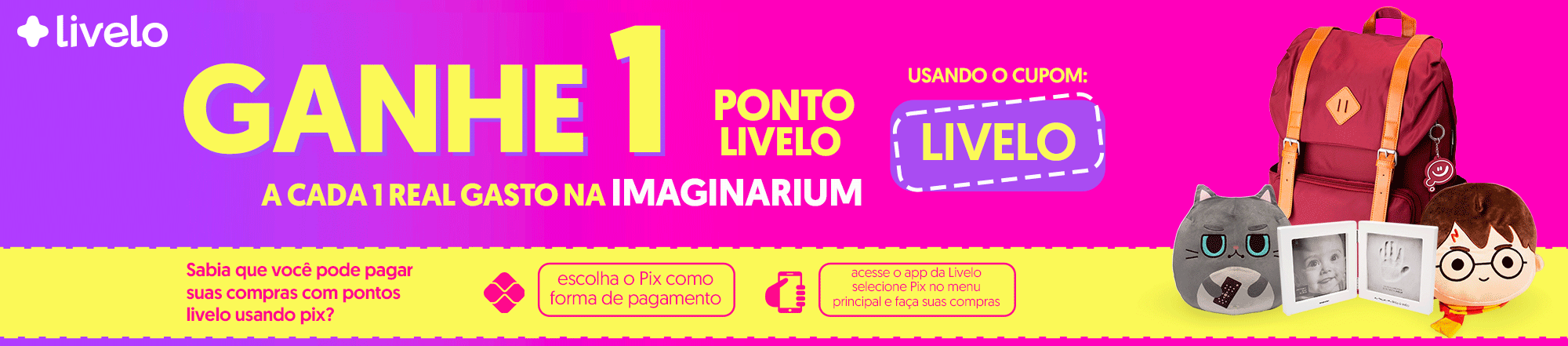 Use o cupom Livelo