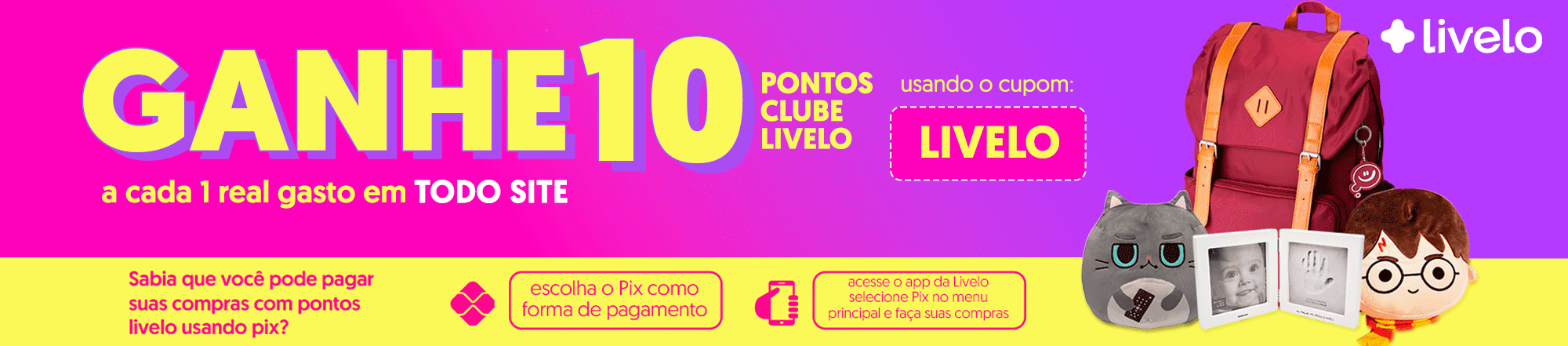 CUPOM LIVELO