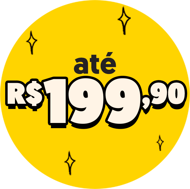 Produtos até R$ 199,90