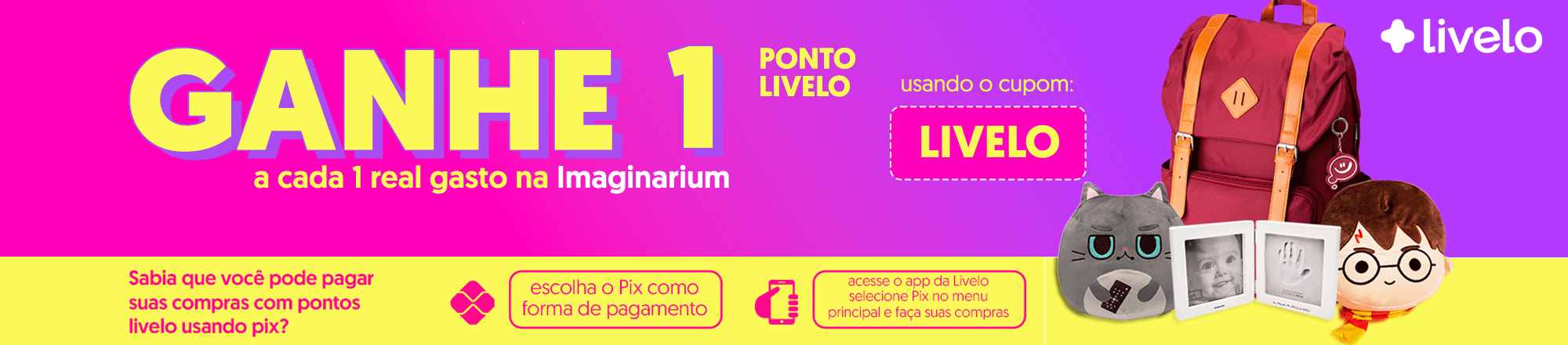 Use o cupom Livelo