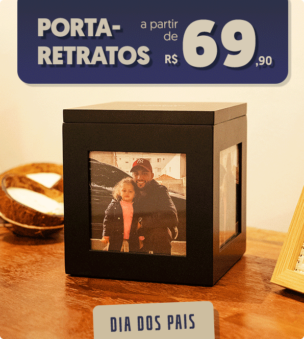 porta retrato dia dos pais