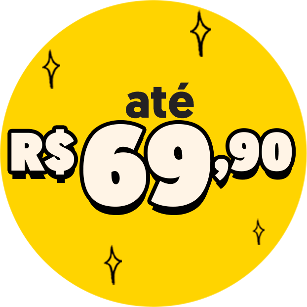 Produtos até R$ 69,90