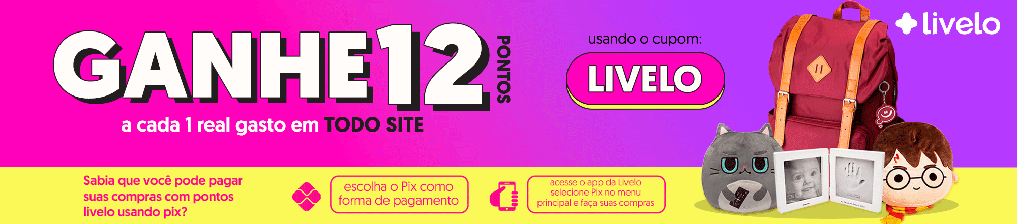 CUPOM LIVELO